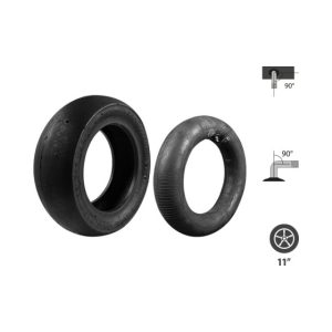 Pneu 90/65-6.5 Slick + Chambre a air pour trottinette électrique