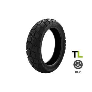 Pneu Offroad 10.5×2.75 Renforcé Tubeless Ninebot P65 et P100 pour trottinette électrique