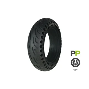 Pneu plein 10×2.70-6.5 pour trottinette électrique