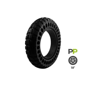 Pneu plein 10×2.50 – 36mm offroad Kugoo M4 M4 Pro pour trottinette électrique