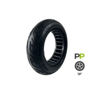 Pneu plein route 10×2.70-6.5 pour trottinette électrique