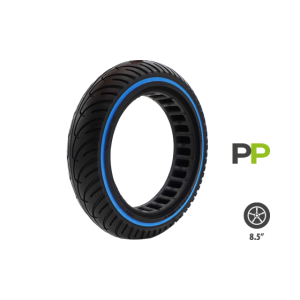 Pneu plein Xiaomi nouvelle génération bleu pour trottinette électrique