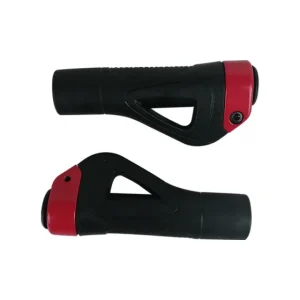 Poignée ergonomique V2 par paire – Embout Rouge (toute gamme Z) pour trottinette électrique