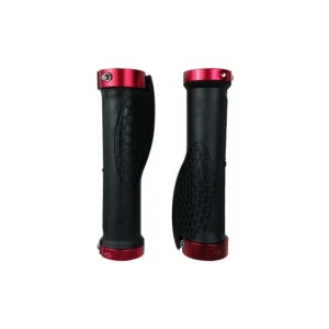 Poignées silicone (4 couleurs : rouge, bleu, noir, jaune) pour trottinette électrique