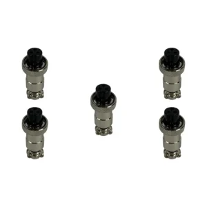 Prise GX12 3 pins femelle x5 pcs pour trottinette électrique
