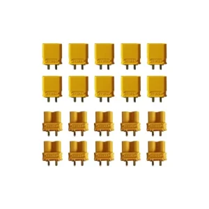 Prises XT30 Male et Femelle X20 Pcs pour trottinette électrique