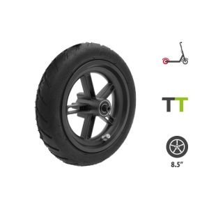 Roue arriere avec pneu gonflable Xiaomi M365 pour trottinette électrique