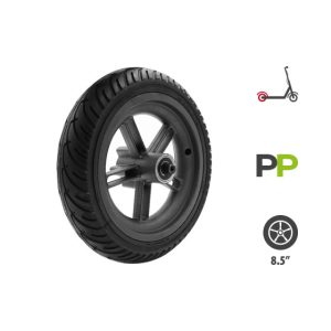 Roue arriere avec pneu plein Xiaomi M365 pour trottinette électrique