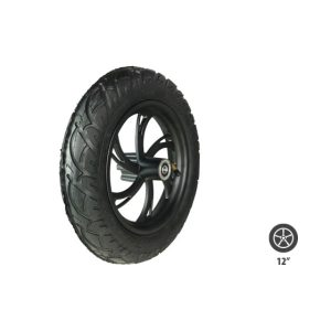 Roue complète draisienne 12 pouces pour trottinette électrique