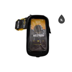 Sacoche 1L Wildman compartiment téléphone etanche pour trottinette électrique