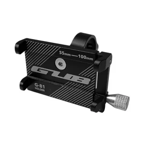 Support téléphone GUB G81 noir pour trottinette électrique