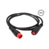 Cable etanche 60cm 2 pins