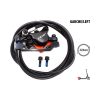 Kit freins hydrauliques NUTT 2 pistons connecteur SM (1x AR gauche / AV droite + 1x AR droite /AV gauche) – photo 4